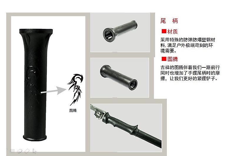 wholesale outdoor multi-functional folding kits carry a spade a shovel hammer knife axe wholesale outdoor multi-functional folding kits carry a spade a shovel hammer knife axe