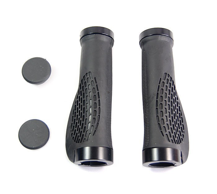 Ergonomic Rubber Mountain Bike Bicycle Cycling Handlebar Grips Lock Ergonomic Rubber Mountain Bike Bicycle Cycling Handlebar Grips Lock