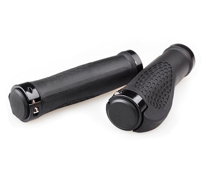 Ergonomic Rubber Mountain Bike Bicycle Cycling Handlebar Grips Lock Ergonomic Rubber Mountain Bike Bicycle Cycling Handlebar Grips Lock