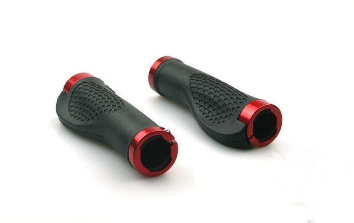 Ergonomic Rubber Mountain Bike Bicycle Cycling Handlebar Grips Lock Ergonomic Rubber Mountain Bike Bicycle Cycling Handlebar Grips Lock