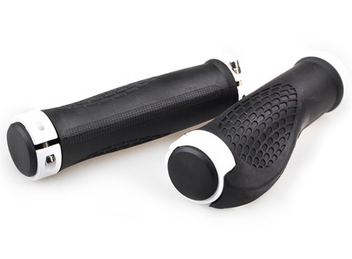Ergonomic Rubber Mountain Bike Bicycle Cycling Handlebar Grips Lock Ergonomic Rubber Mountain Bike Bicycle Cycling Handlebar Grips Lock
