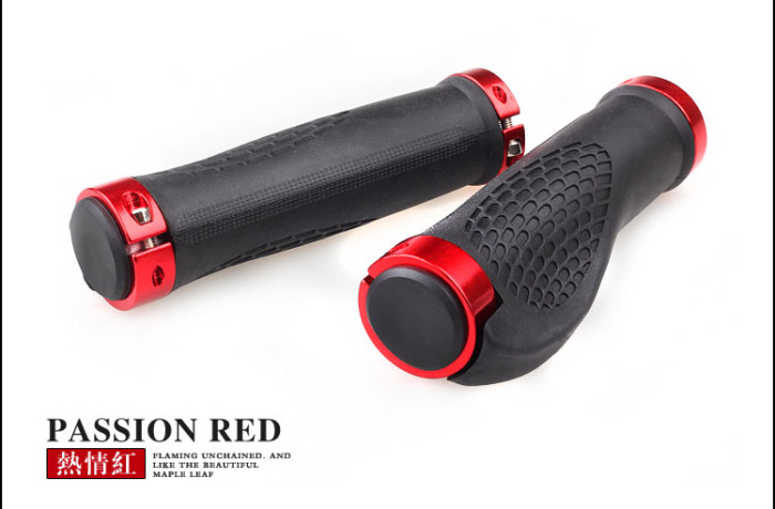 Ergonomic Rubber Mountain Bike Bicycle Cycling Handlebar Grips Lock Ergonomic Rubber Mountain Bike Bicycle Cycling Handlebar Grips Lock