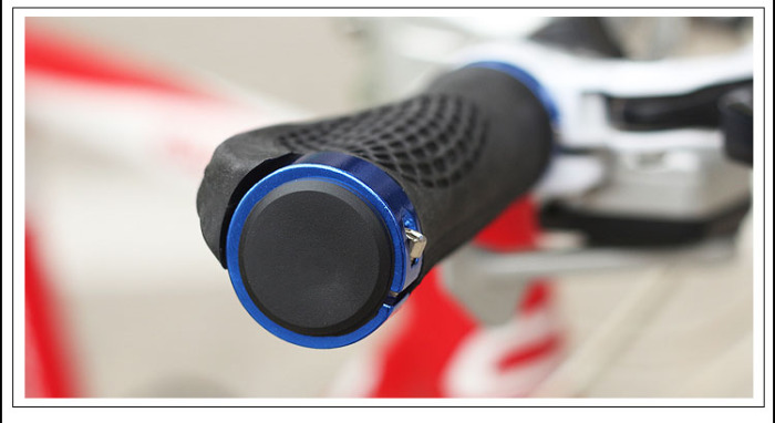 Ergonomic Rubber Mountain Bike Bicycle Cycling Handlebar Grips Lock Ergonomic Rubber Mountain Bike Bicycle Cycling Handlebar Grips Lock