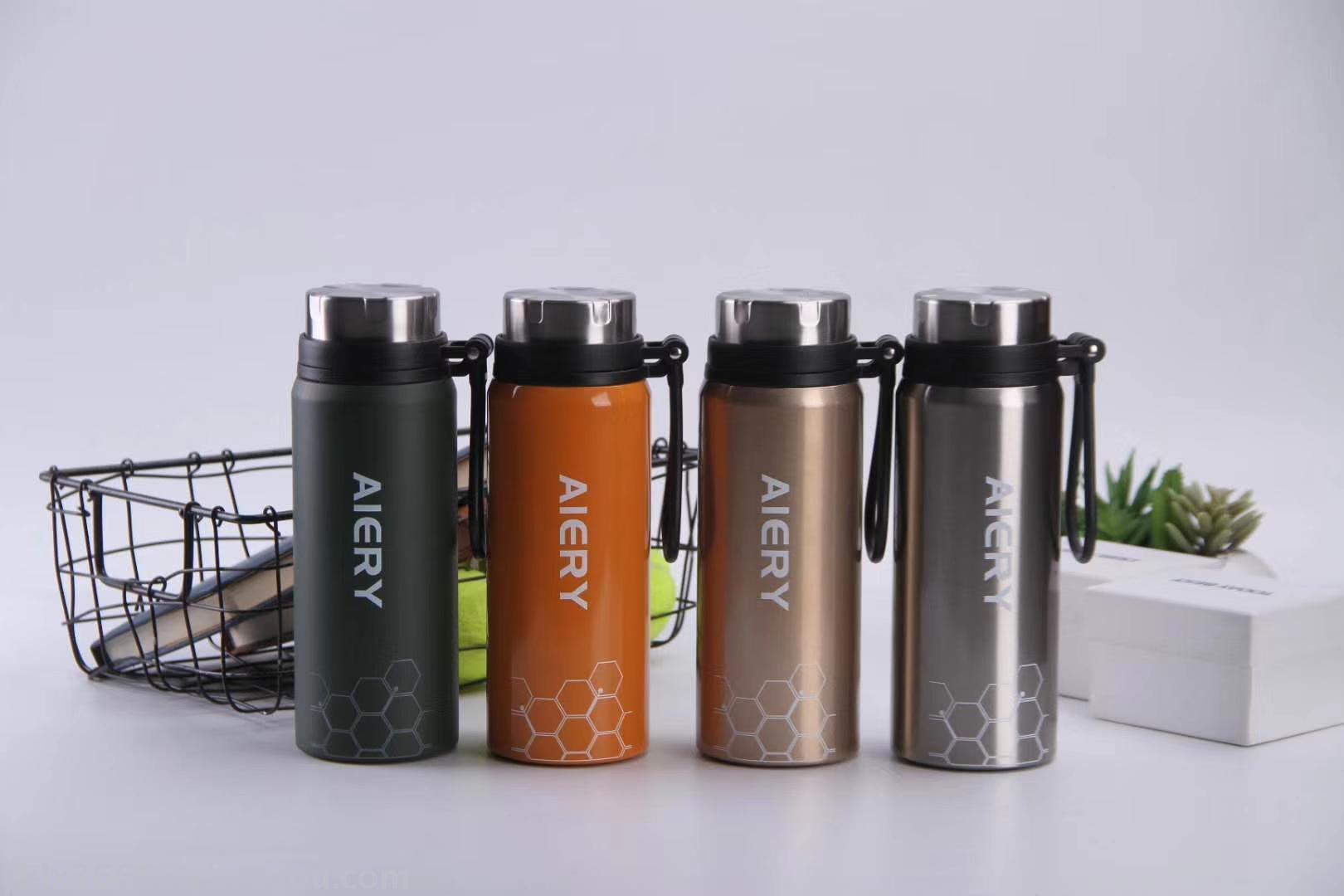 Portable sports cup large capacity vacuum cup can be customized LOGO gift cup