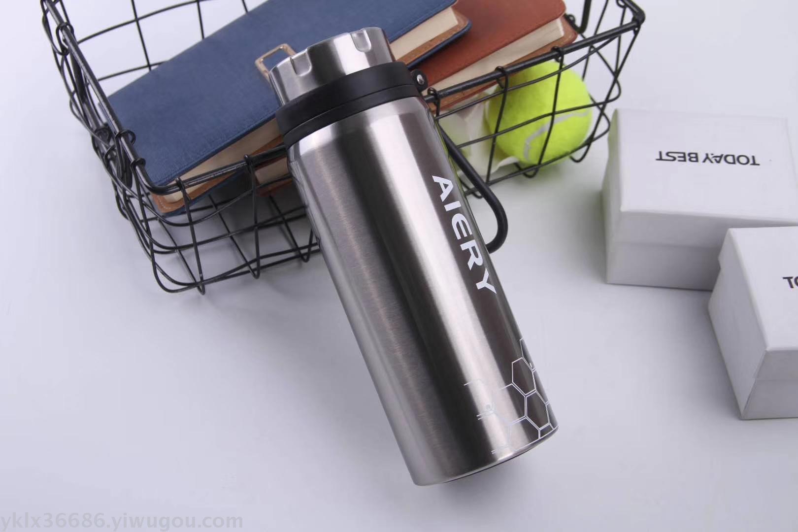 Portable sports cup large capacity vacuum cup can be customized LOGO gift cup