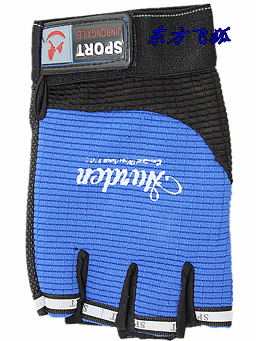 Bike skid resistant half-finger glove Knights riding sport gloves support mixed batch