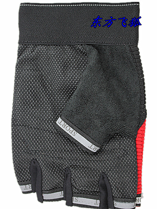 Bike skid resistant half-finger glove Knights riding sport gloves support mixed batch