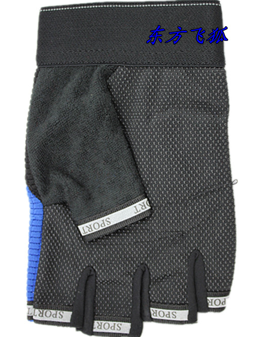 Bike skid resistant half-finger glove Knights riding sport gloves support mixed batch