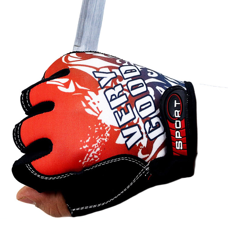 210209 Half-Finger Riding Gloves Cycling Bicycle Gloves Half Fitness Sports Gloves Non-Slip Breathable