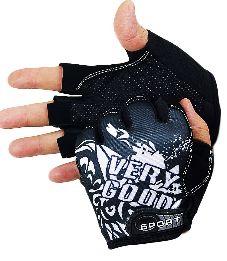 210209 Half-Finger Riding Gloves Cycling Bicycle Gloves Half Fitness Sports Gloves Non-Slip Breathable