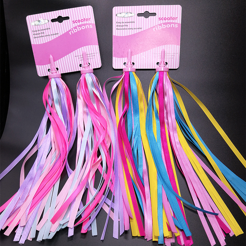 Bicycle Streamer Ribbon Tassel Accessories Length 300mm32 Pieces High Density Polyester Belt