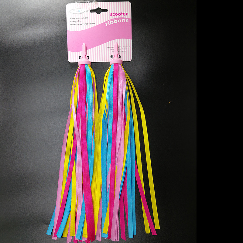 Bicycle Streamer Ribbon Tassel Accessories Length 300mm32 Pieces High Density Polyester Belt