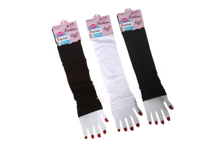 Longer section Half-finger gloves fashion fake sleeves Longer section Half-finger gloves fashion fake sleeves