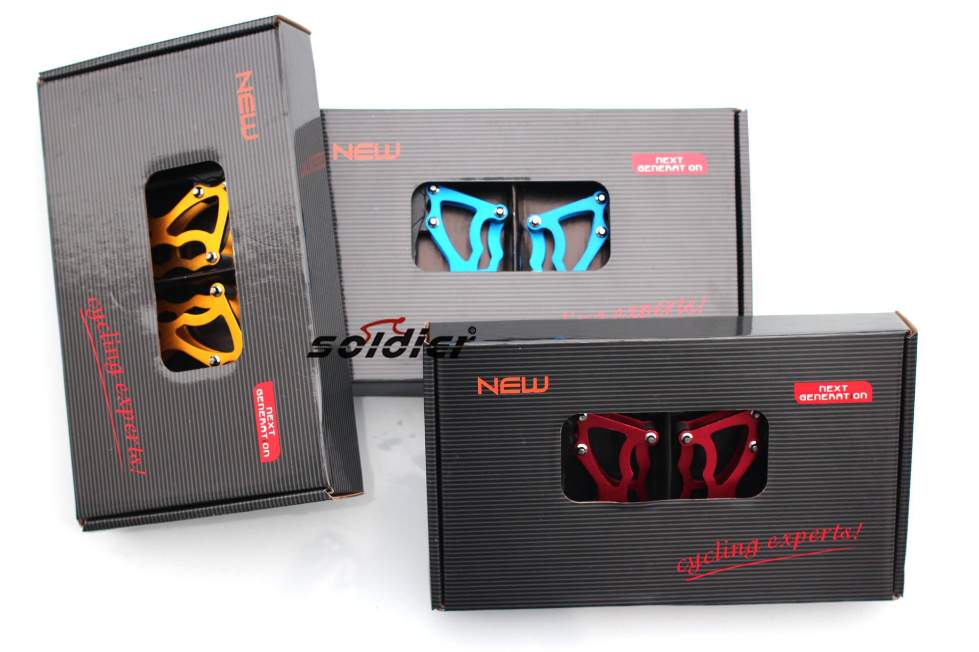 Bicycle pedal/aluminum super light mountain bike bearings/new s43-10 exposed shaft foot Bicycle pedal/aluminum super light mountain bike bearings/new s43-10 exposed shaft foot