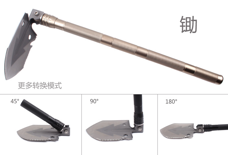 New Multi-Functional Shovel Folding Self-Defense Soldier Shovel Outdoor Camping Supplies Tools Survival Equipment New Multi-Functional Shovel Folding Self-Defense Soldier Shovel Outdoor Camping Supplies Tools Survival Equipment