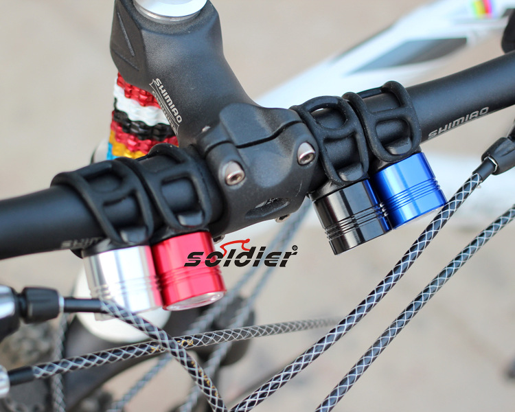 Mountain bike bicycle alloy frog lights colour anodised//light frog lamp Mountain bike bicycle alloy frog lights colour anodised//light frog lamp