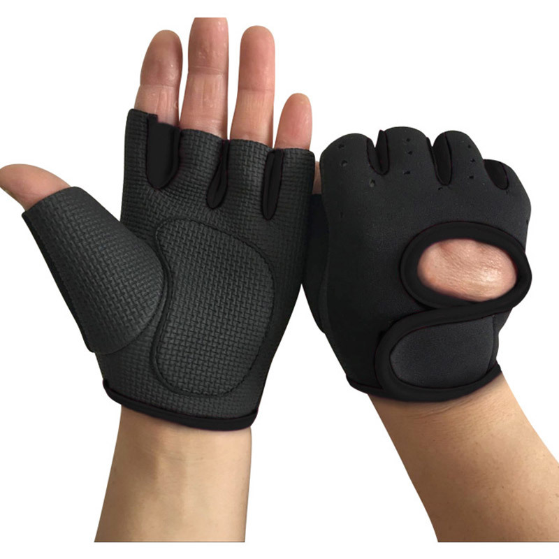 New Manufacturers Wholesale Outdoor Equipment Mountain Climbing Biking Racing Sports Rock Climbing Shooting Half-Finger Fitness Gloves