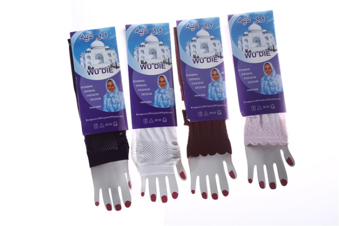 protect arm longer section Half-finger gloves fashion fake sleevelet