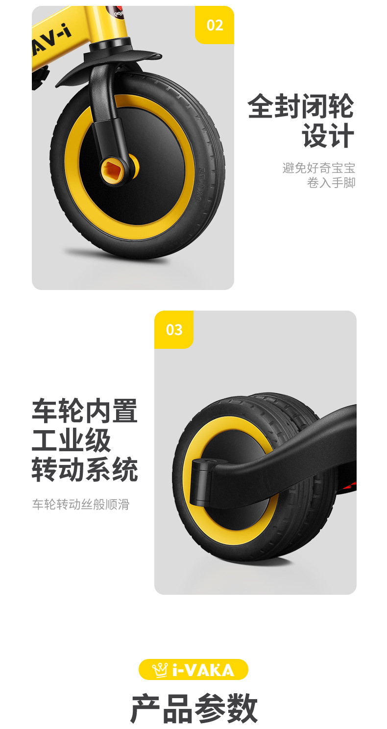 New Children's Three-Wheeled Bicycle Baby Sliding Balance Car Hand Push Toddler Children's Scooter Bicycle Can Be Sent on Behalf New Children's Three-Wheeled Bicycle Baby Sliding Balance Car Hand Push Toddler Children's Scooter Bicycle Can Be Sent on Behalf