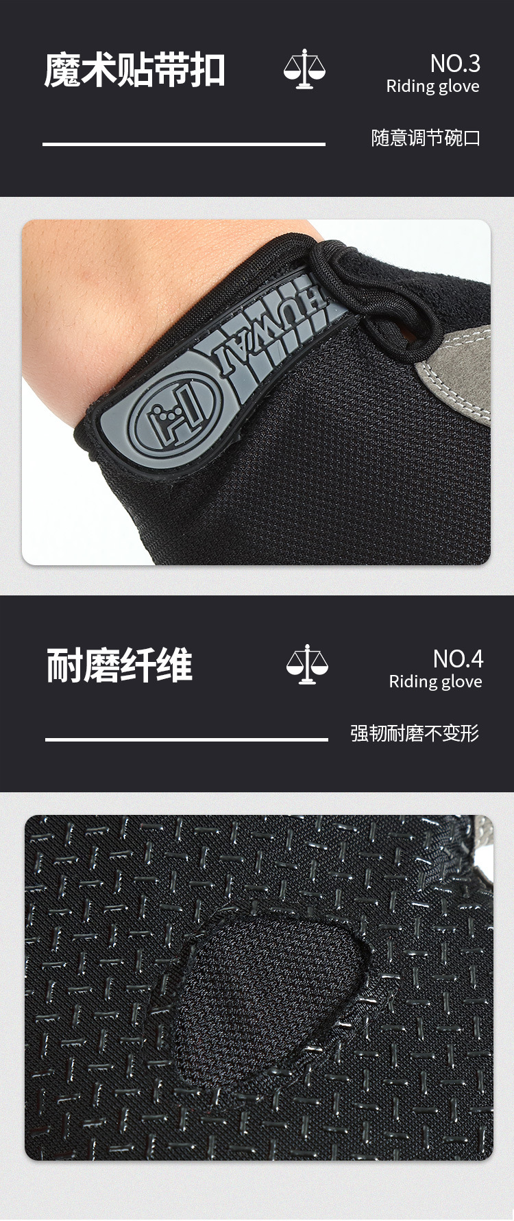 A1q006 Fitness Gloves Sports Outdoor Bicycle Half-Finger Riding Gloves Sun Protection for Men and Women Breathable Non-Slip Hair Generation