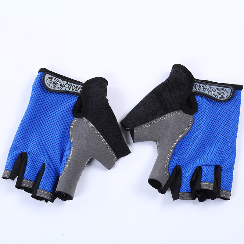 Hot-selling half-finger gloves portable gym professional gloves weightlifting wrist protector non-slip gloves manufacturers direct wholesale