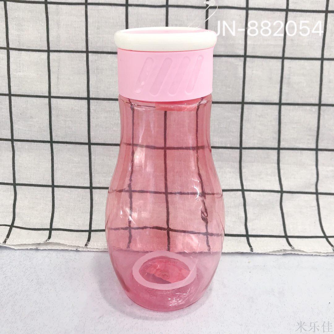 Plastic kettle sports cup new portable unveiling -proof space cup advertising promotional gift water bottle