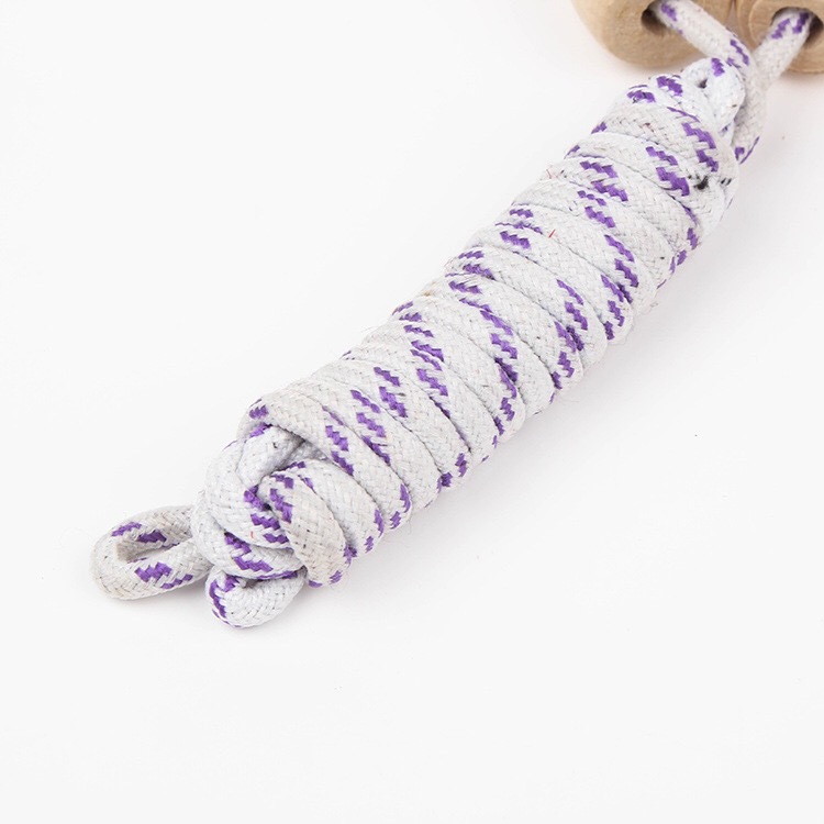 Skipping Rope with Wooden Handle Children's High School Entrance Examination Wooden Handle Spiral Skipping Rope Adjustable Jump Rope for One Person Student Skipping Rope Customizable Logo Skipping Rope with Wooden Handle Children's High School Entrance Examination Wooden Handle Spiral Skipping Rope Adjustable Jump Rope for One Person Student Skipping Rope Customizable Logo
