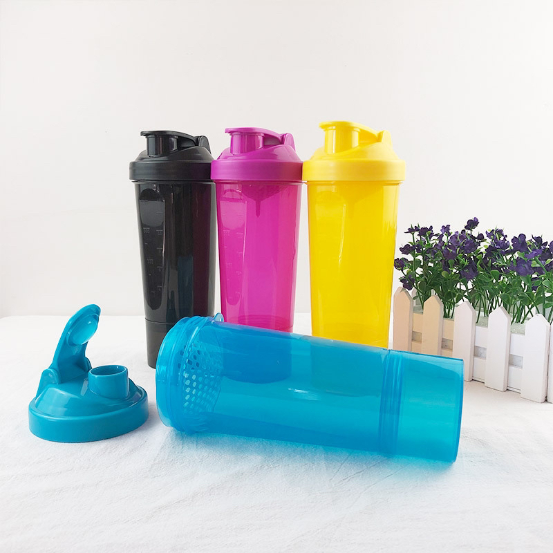Korean Fashion Outdoor Sports Shake Cup Men&#039;s and Women&#039;s Dried Egg White Cup Portable Fitness Sports Cup Customizable
