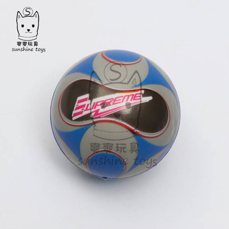 6.3 World Football PU ball sponge pressure Foam baby toy ball manufacturers wholesale solid pets