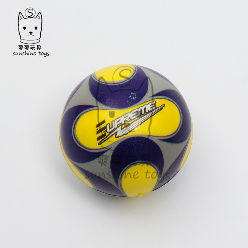 6.3 World Football PU ball sponge pressure Foam baby toy ball manufacturers wholesale solid pets