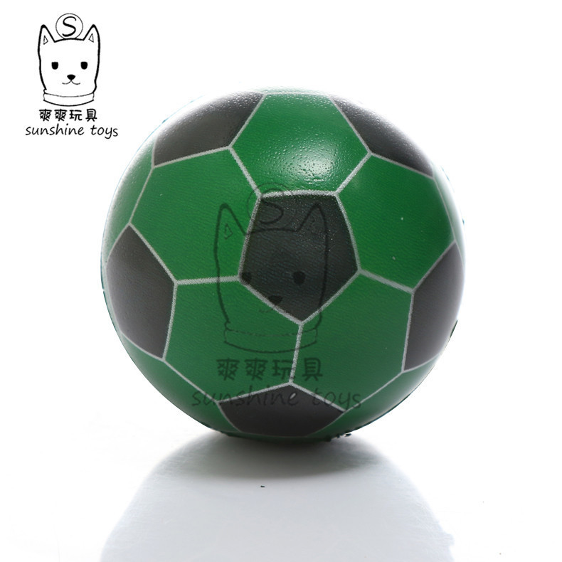6.3 The new football PU ball pressure foam baby toy Rubber manufacturer Solid pet toy