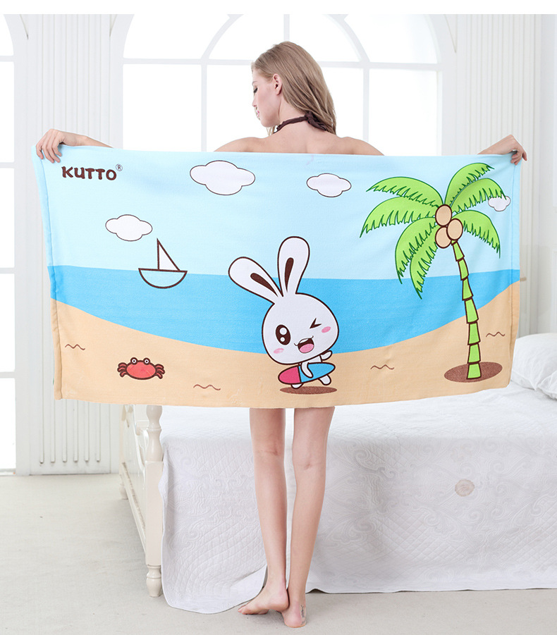 Printed Beach Towel Quick-Drying Microfiber Customized Big Towel 140*70 Swimming Adult Bath Towel Wholesale Cross-Border Printed Beach Towel Quick-Drying Microfiber Customized Big Towel 140*70 Swimming Adult Bath Towel Wholesale Cross-Border