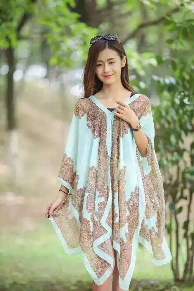 Pearl buckle shawl beach towel vintage beach shawl chiffon radiant clothing multi-color supply manufacturers direct wholesale Pearl buckle shawl beach towel vintage beach shawl chiffon radiant clothing multi-color supply manufacturers direct wholesale