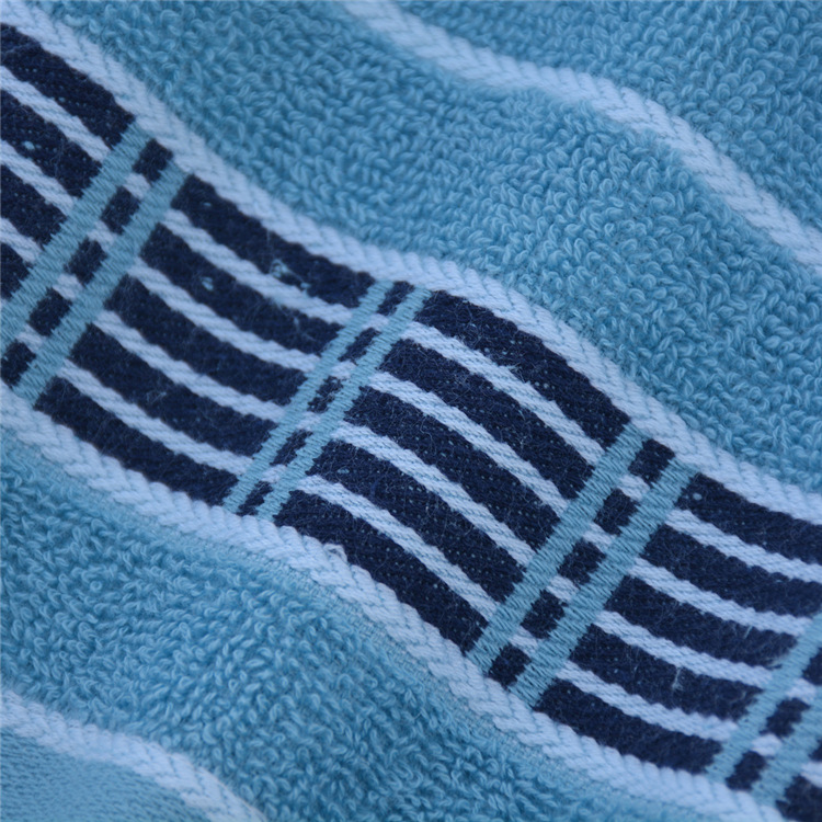 Factory Direct Sales Cotton Bath Towel Thickened Jacquard Soft Absorbent Home Daily Company Gift Beach Towel Bath Towel