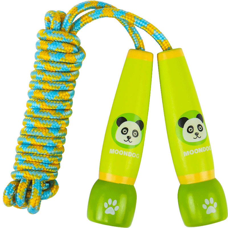 2.5 M Wooden Rope Skipping Children&#039;s Toys Elementary School Sports Examination Exclusive Beginner Boys and Girls Rope Skipping Kindergarten
