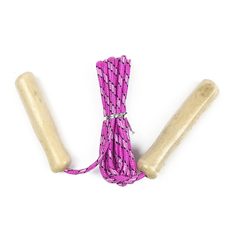 Wooden Handle Skipping Rope Wooden Handle Skipping Rope