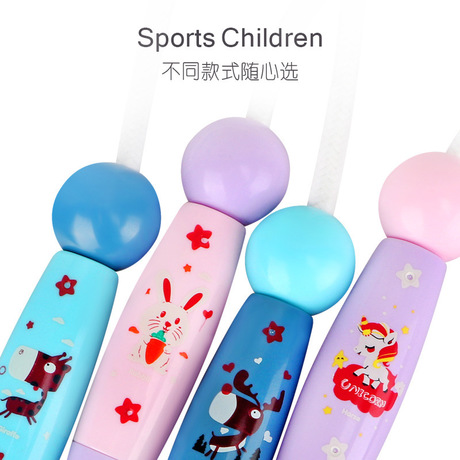 Manufacturers wholesale adjustable children skipping adult sports fitness primary school sports goods competition special skipping rope