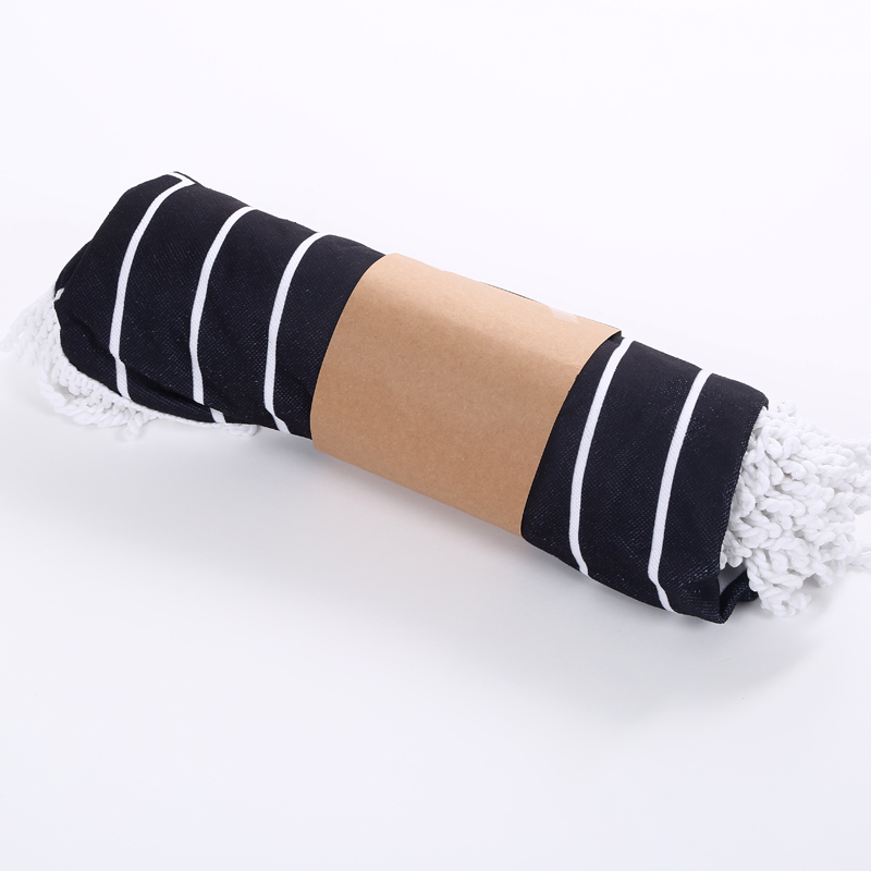 Manufacturer direct selling high - grade circular tassel beach towel cotton printed fringe bath towel.