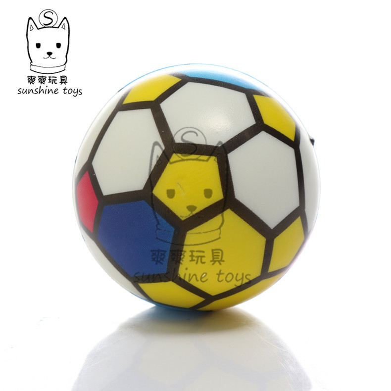 6.3 Design and color football PU ball pressure foam baby toy leather ball manufacturers wholesale PET supplies 6.3 Design and color football PU ball pressure foam baby toy leather ball manufacturers wholesale PET supplies