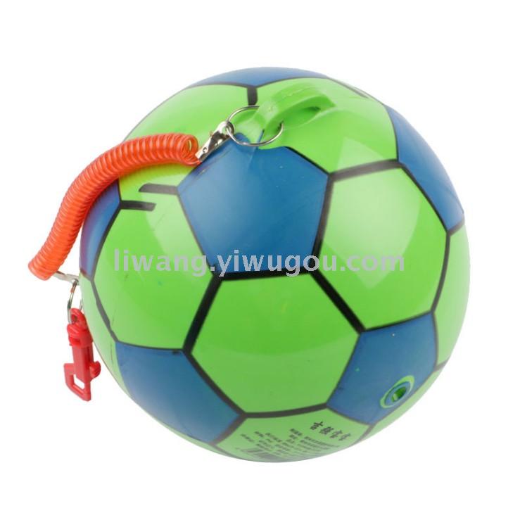 Kindergarten with spring strings patting rubber ball chain spring ball children chain toy ball rings practice football Kindergarten with spring strings patting rubber ball chain spring ball children chain toy ball rings practice football