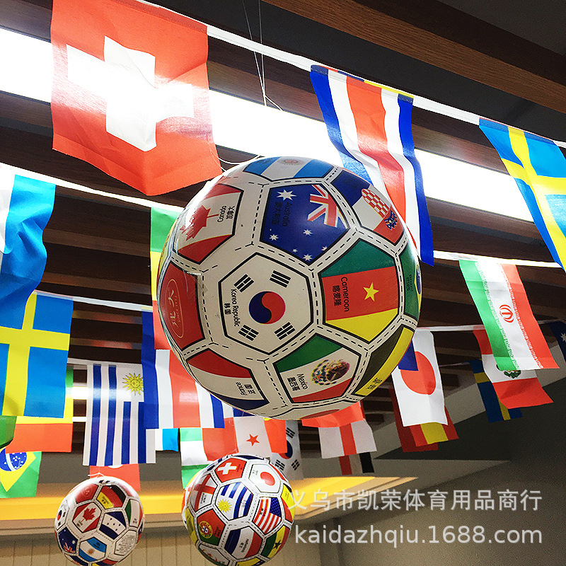 Russia 2018 top 32 World Cup flag ball World Cup flag ball 5 football fans supplies bar decoration Russia 2018 top 32 World Cup flag ball World Cup flag ball 5 football fans supplies bar decoration