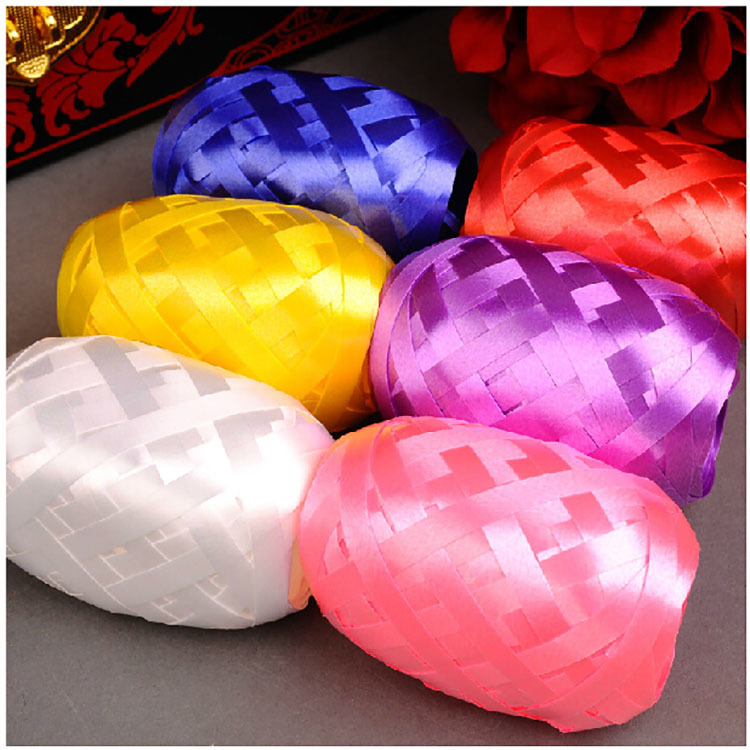 Rainbow films football balloon tie Ribbon 0.5*10m football