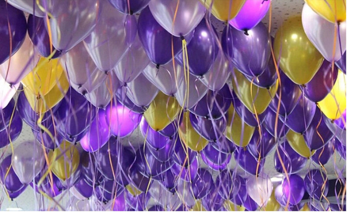 Rainbow films football balloon tie Ribbon 0.5*10m football