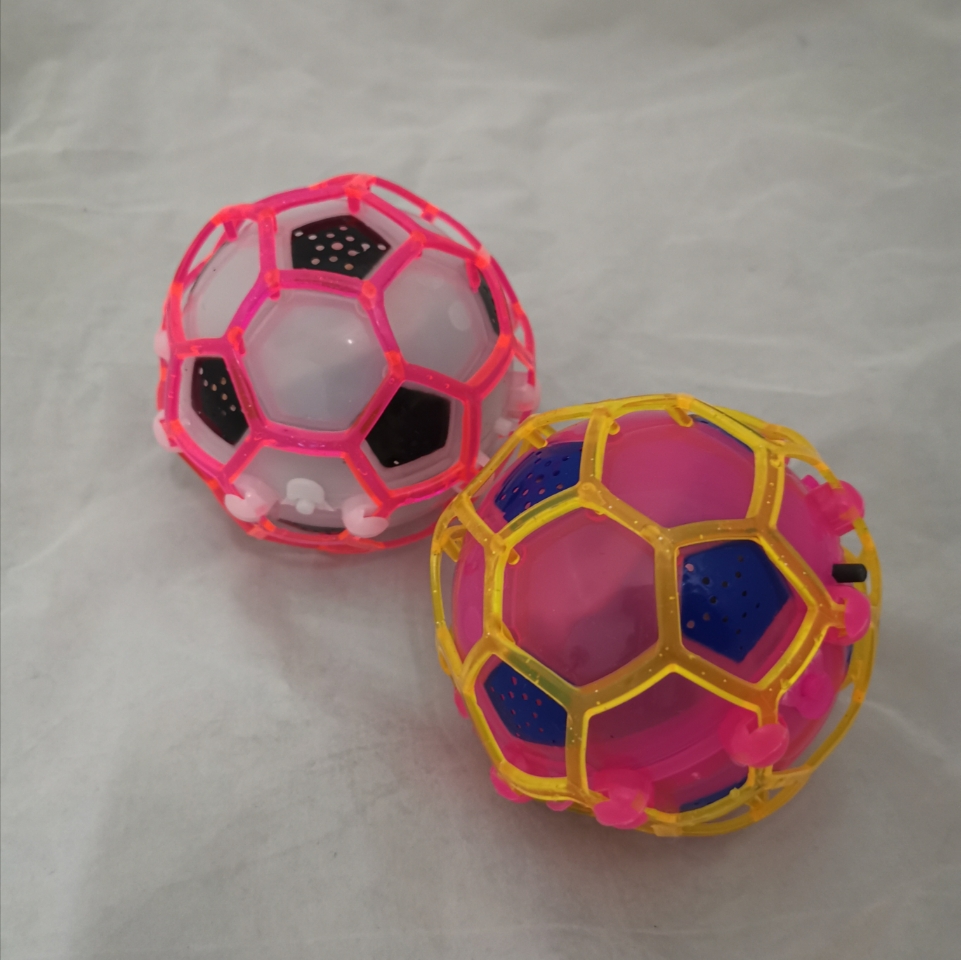 Web celebrity football flash music dance ball electric bounce ball light football earthquake ball earthquake football jump ball