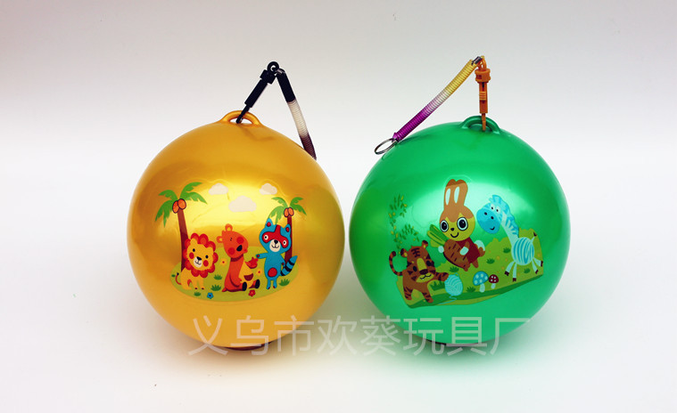 With Spring Rope Chain Hanging Ring Football Children Inflatable Toy Ball Baby Small Football Kindergarten Dance Portable Ball With Spring Rope Chain Hanging Ring Football Children Inflatable Toy Ball Baby Small Football Kindergarten Dance Portable Ball