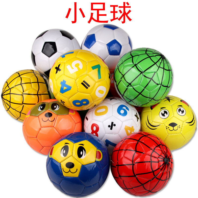 Infant No. 2 Machine Seam Small Football for Kindergarten Children Toy Ball Early Childhood Games Football Domestic Sales Foreign Trade