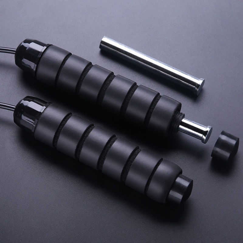 Steel Wire Rope Skipping with Bearings Fitness Fitness Equipment Adult Boys and Girls Students Senior High School Entrance Examination Training Competition Skipping Rope