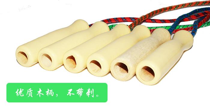 Professional quality skipping ropping rope with wooden handle colors of quality child specials Professional quality skipping ropping rope with wooden handle colors of quality child specials