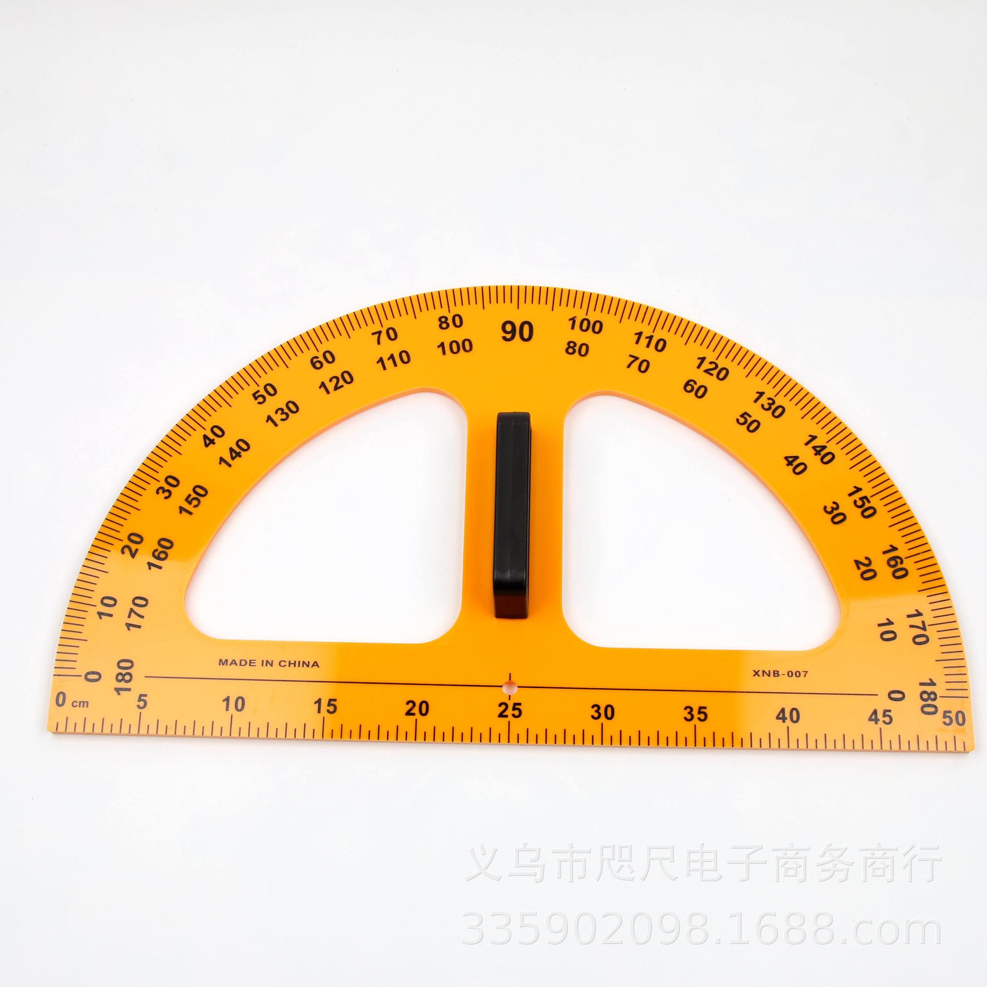 Binbin stationery Teaching tools teaching demonstration protractor ruler triangle compass protractor set