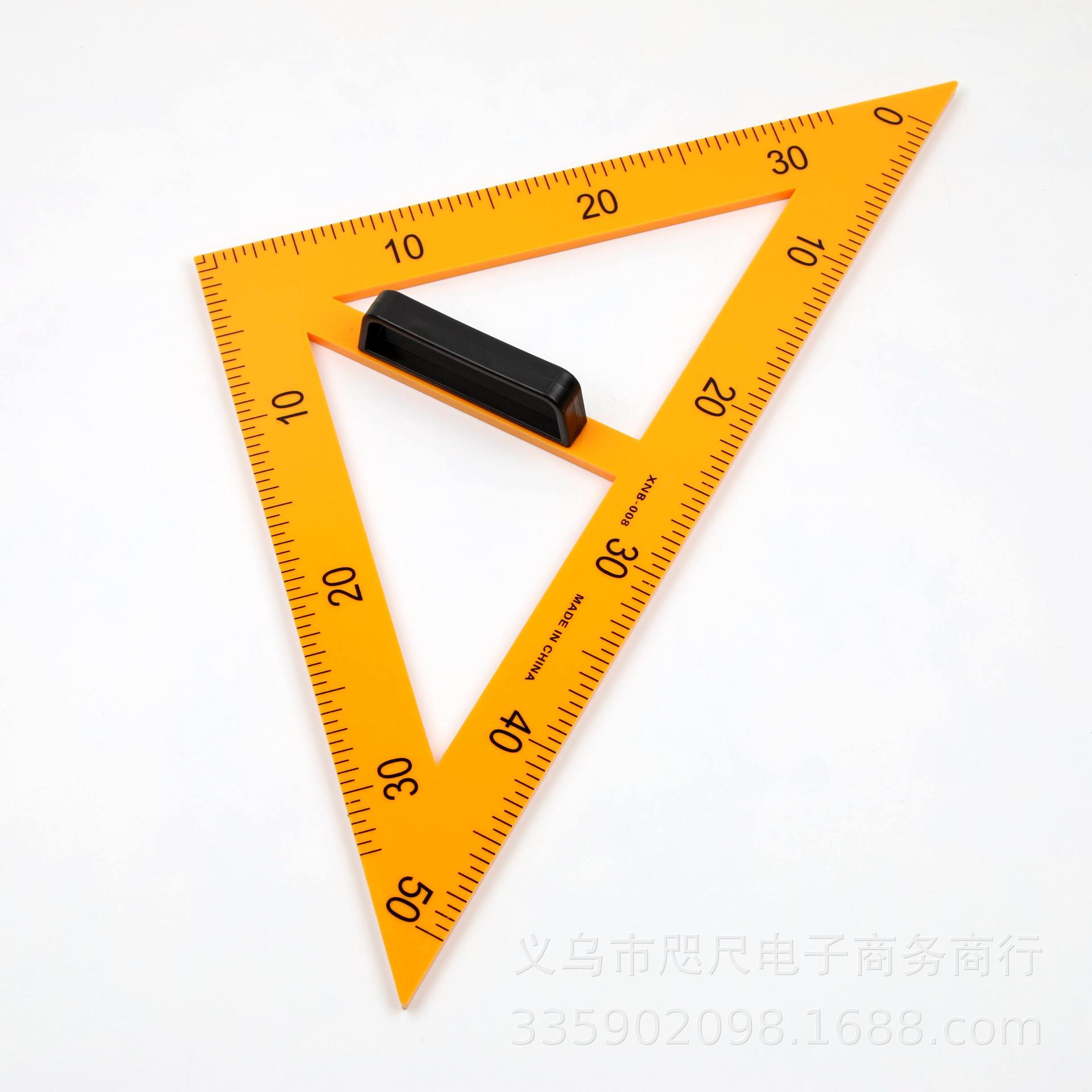 Binbin stationery Teaching tools teaching demonstration protractor ruler triangle compass protractor set